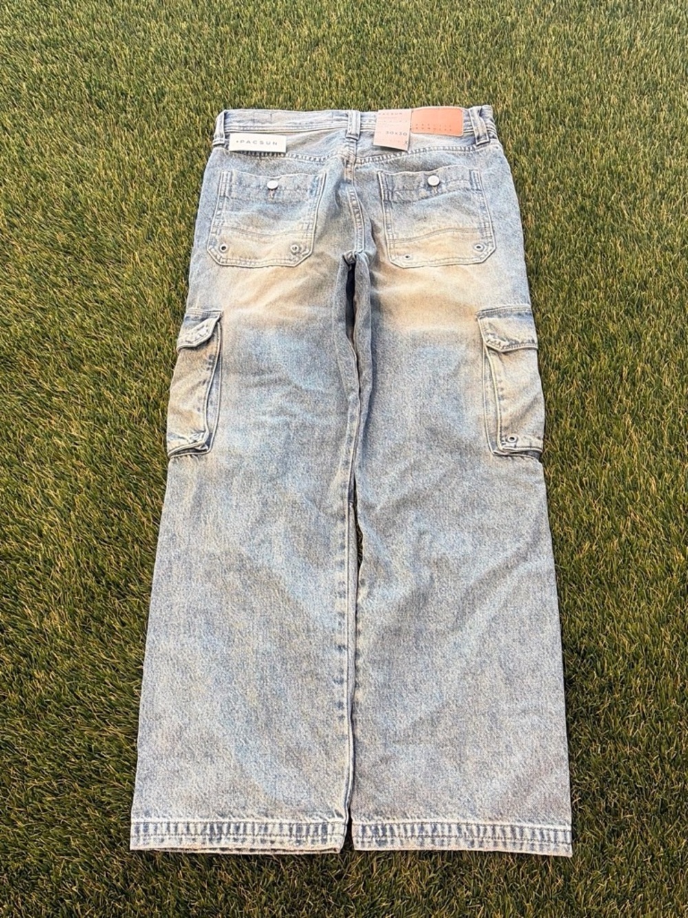 PacSun Dylan Baggy Cargo Jeans Men’s Size 30x30 NWT